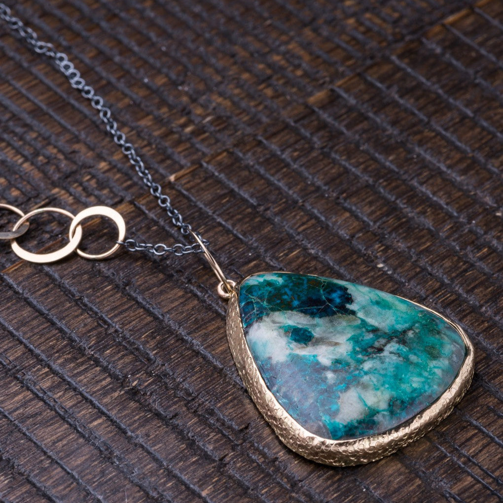 Poetry Turquoise Pendant