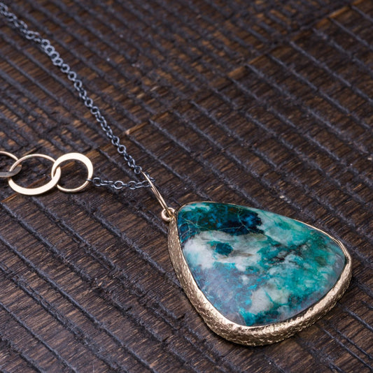 Poetry Turquoise Pendant